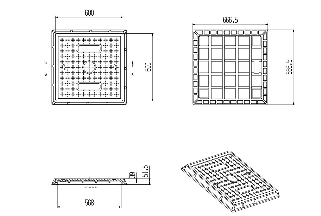 composite manhole cover